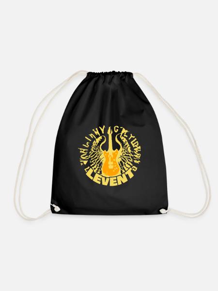 Geschenk für Levent - Turnbeutel - Schwarz
