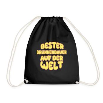 Appointment of well builder - Drawstring Bag - black - Front