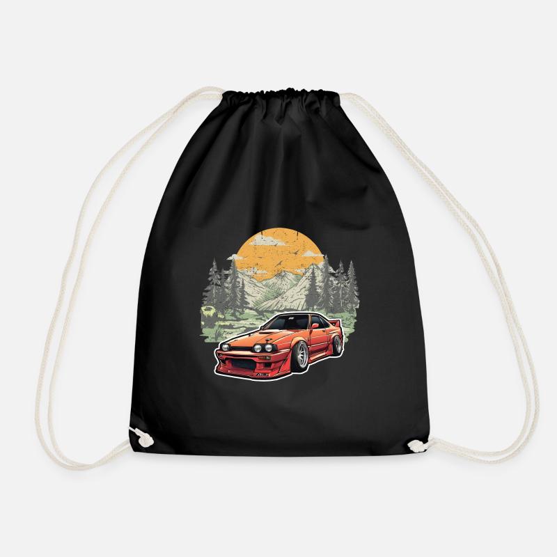 Jdm / Tuning / Turbolader / Felgen / Chiptuning - Turnbeutel - Schwarz