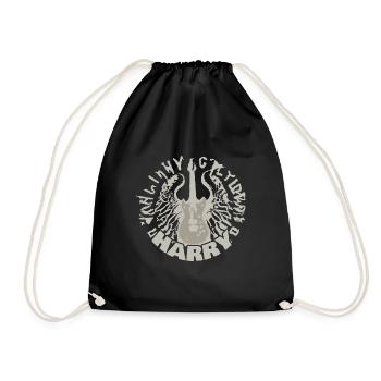 Guitar Harry - Drawstring Bag - black - Front