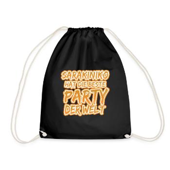 Gift for Sarakiniko - Drawstring Bag - black - Front