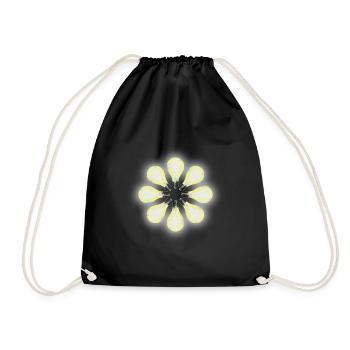 Ampoules électriques - Sac de sport léger - noir - Devant
