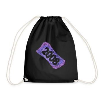 Students 2008 - Drawstring Bag - black - Front