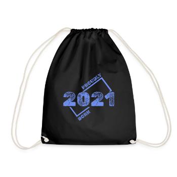 2021 - Turnbeutel - Schwarz - Vorne