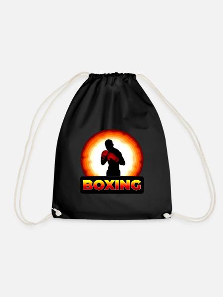 Boxen - Turnbeutel - Schwarz