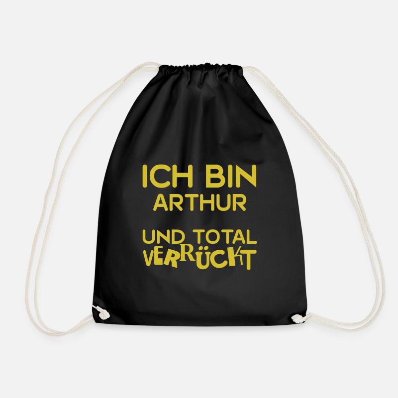 Arthur als Arthur - Turnbeutel - Schwarz