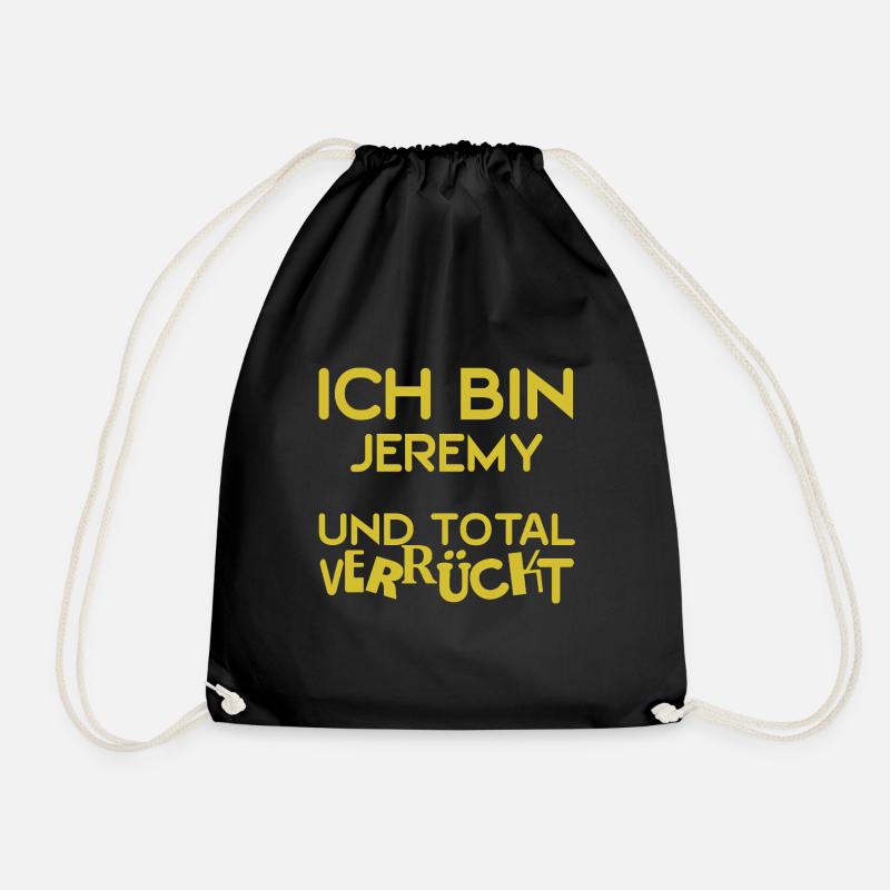 Jeremy - Turnbeutel - Schwarz