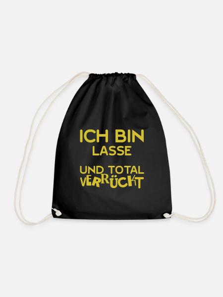 Lasse - Turnbeutel - Schwarz