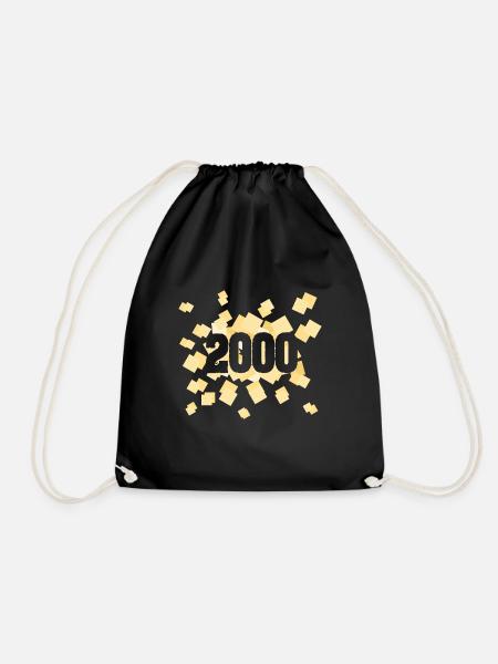 Født i 2000 - Gymbag - svart