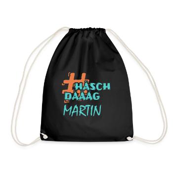 Mot-clic Martin - Sac de sport léger - noir - Devant