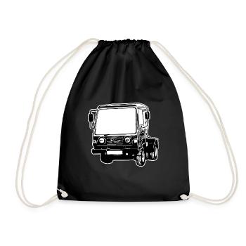 Multicar M25 Multicar Nouveaux camions Multricar - Sac de sport léger - noir - Devant