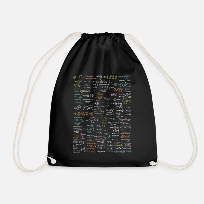 Maths de collection de formule - Sac de sport léger - noir