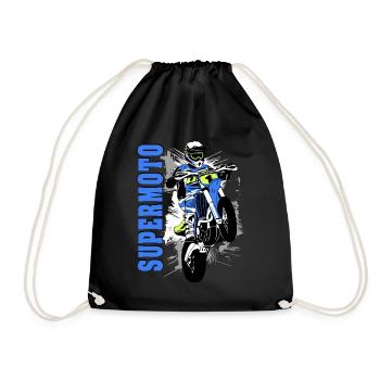 Supermoto - Supermotard - Sac de sport léger - noir - Devant