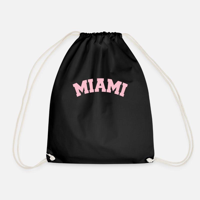 Miami-Florida Classic T-shirt - Turnbeutel - Schwarz