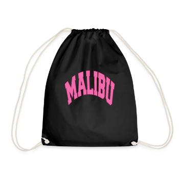 MALIBU T-Shirt de sport California Rose - Sac de sport léger - noir - Devant