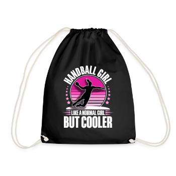 Handballeur handballeur - Sac de sport léger - noir - Devant