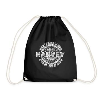 Geschenk für Harvey - Turnbeutel - Schwarz - Vorne