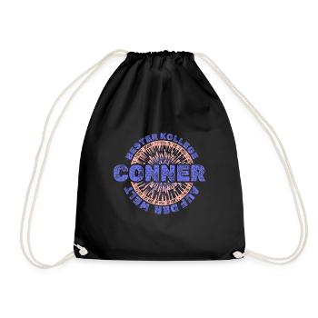 Conner comme prénom - Sac de sport léger - noir - Devant