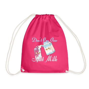 Milkman Buveur de lait - Sac de sport léger - fuchsia - Devant
