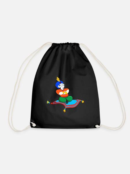 autonomous flying no new technology carpet - Drawstring Bag - black