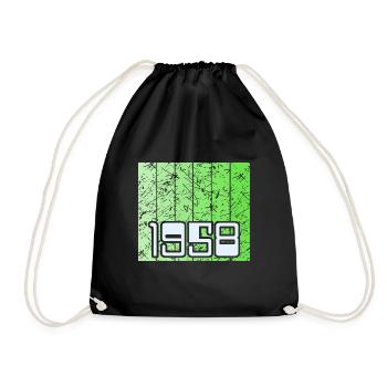 Year 1958 - Drawstring Bag - black - Front