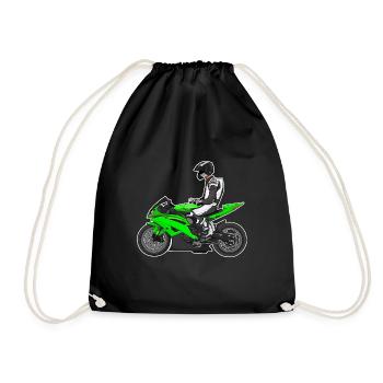 Moto Lifestyle / Moto / Moto motard - Sac de sport léger - noir - Devant