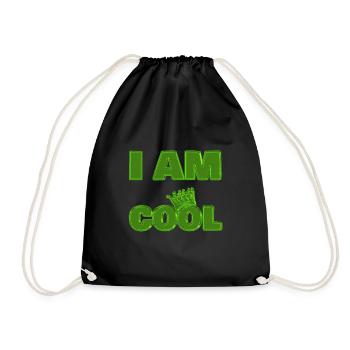 Cool - Turnbeutel - Schwarz - Vorne