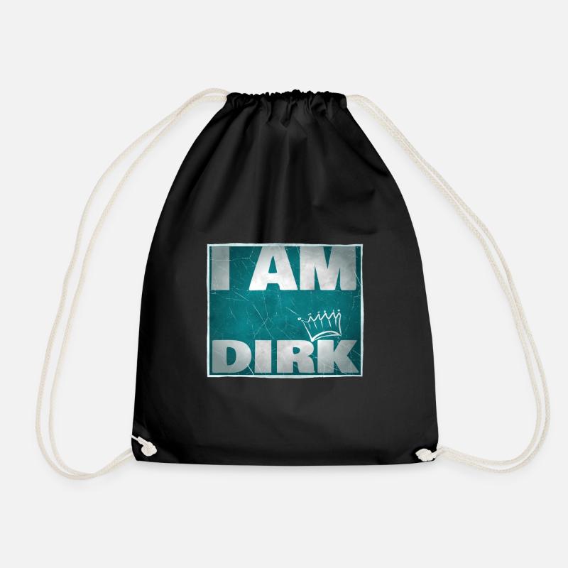 Dirk - Turnbeutel - Schwarz
