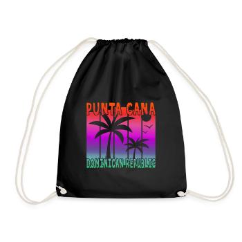 Punta Cana République dominicaine - Sac de sport léger - noir - Devant