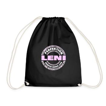 Perfektion Leni - Turnbeutel - Schwarz - Vorne