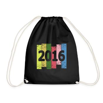 Amusant 2016 - Sac de sport léger - noir - Devant