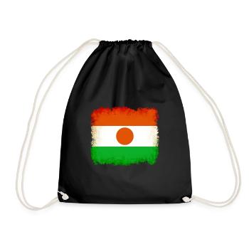 Niger Niger - Drawstring Bag - black - Front