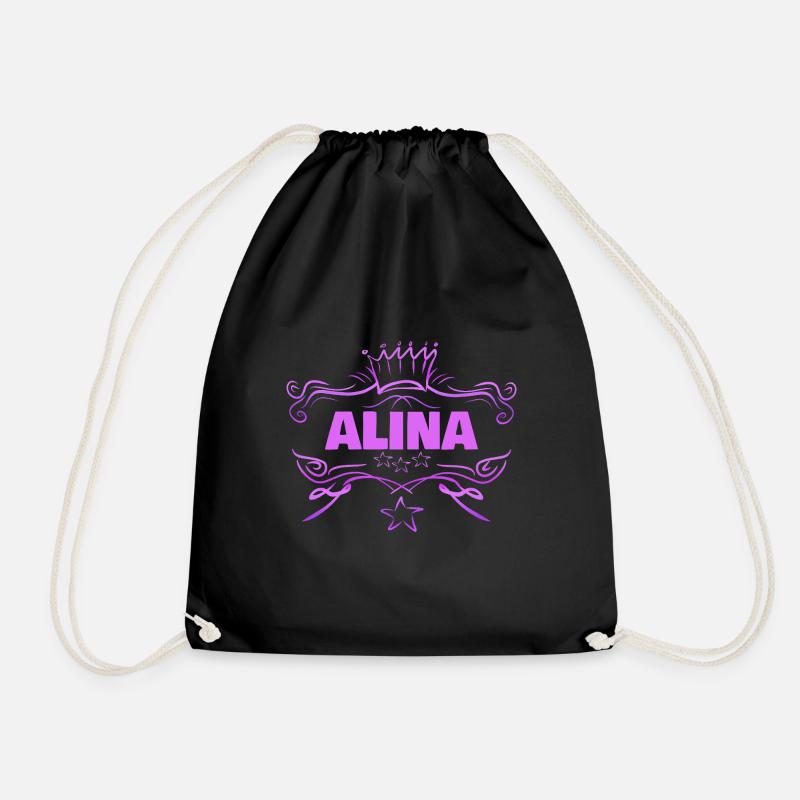 Alina - Turnbeutel - Schwarz