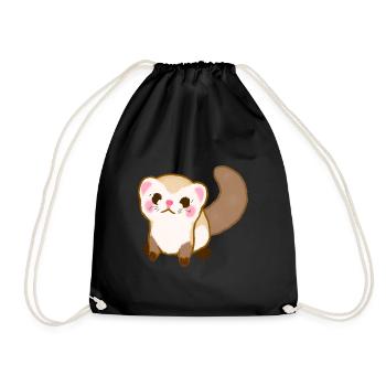 Furet - Sac de sport léger - noir - Devant