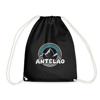 Mount Antelao - Drawstring Bag - black - Front