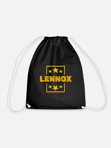 Lennox als Lennox - Turnbeutel - Schwarz