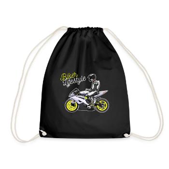 Moto Lifestyle / Moto / Moto motard - Sac de sport léger - noir - Devant