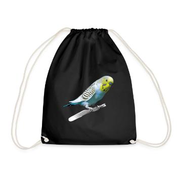 Perruche sucrée - Sac de sport léger - noir - Devant