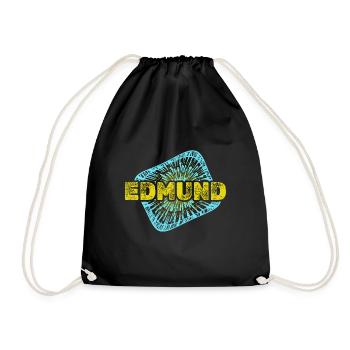 Cadeau pour Edmund - Sac de sport léger - noir - Devant