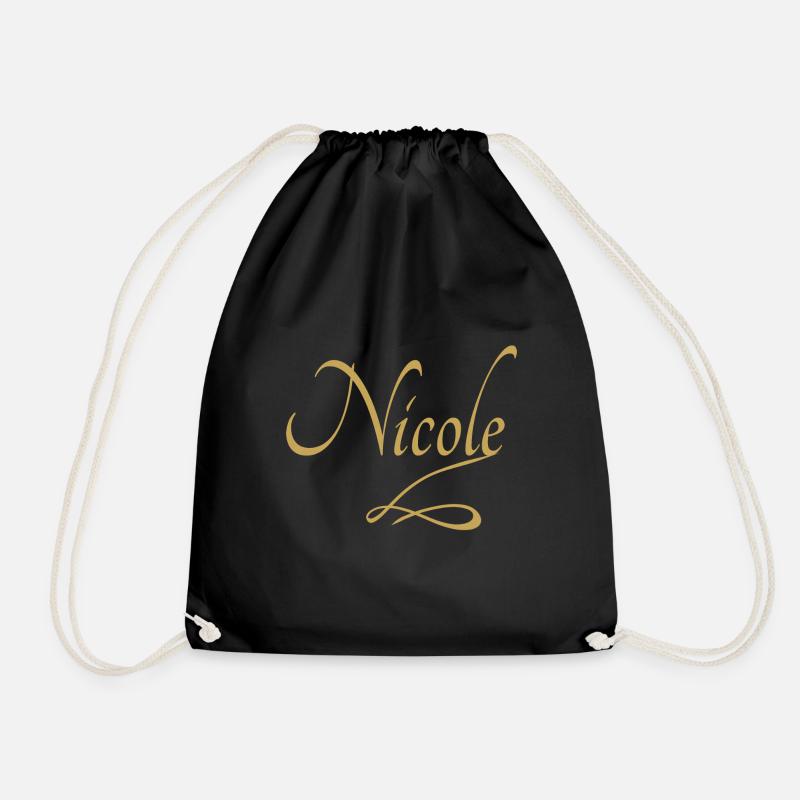 Nicole - Turnbeutel - Schwarz