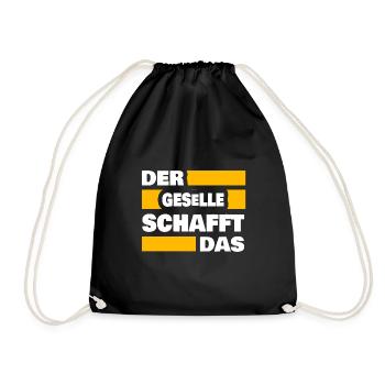 Le compagnon comme travail - Sac de sport léger - noir - Devant