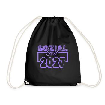Social 2027 - Sac de sport léger - noir - Devant