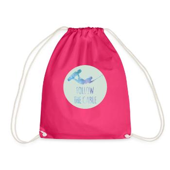 SUIVEZ LE CABLE WAKEBOARD MOTIV - Sac de sport léger - fuchsia - Devant