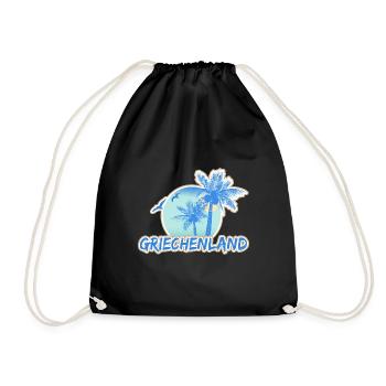 Holidays Greece - Drawstring Bag - black - Front
