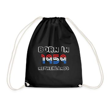 Pays-Bas 1959 - Sac de sport léger - noir - Devant