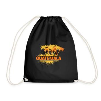Party Guatemala - Drawstring Bag - black - Front