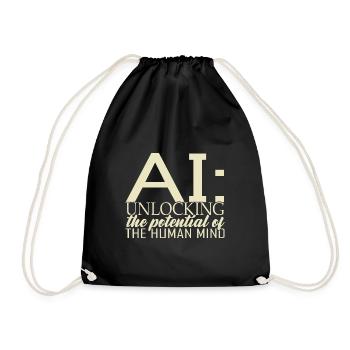 Intelligence artificielle Deep Learning - Sac de sport léger - noir - Devant
