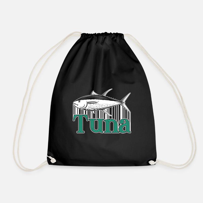 Tuna Tuna Vintage - Drawstring Bag - black