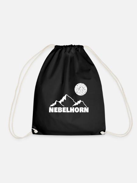 nebelhorn - Turnbeutel - Schwarz