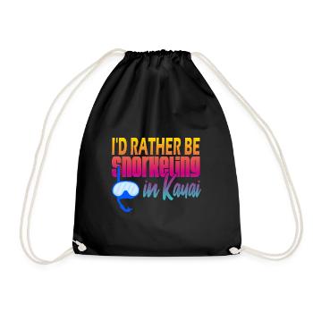 Kauai Plongée en apnée - Sac de sport léger - noir - Devant